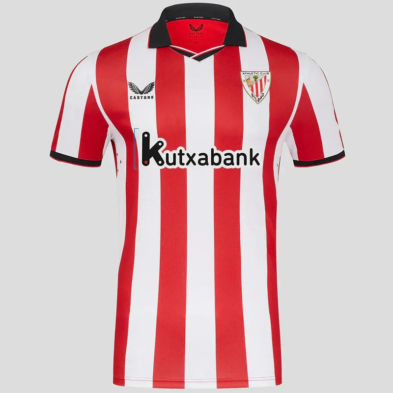 Camisa Athletic Bilbao Masculina 25/26 Torcedor - Vermelha