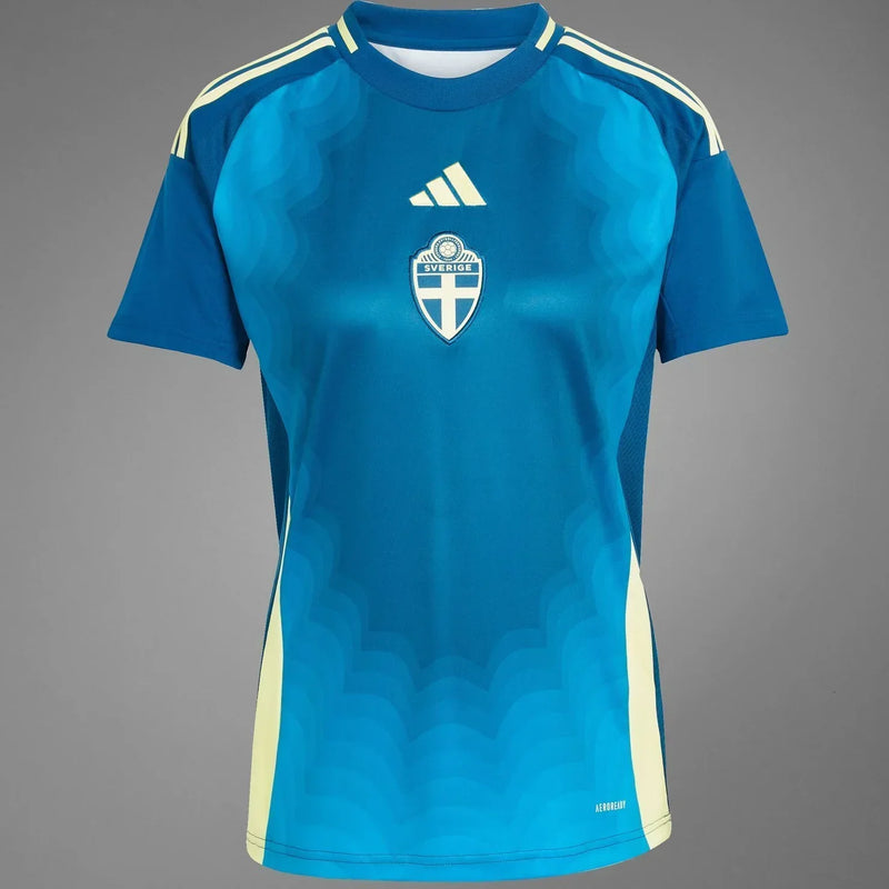 Camisa Suécia Feminina 25/26 Torcedor - Azul