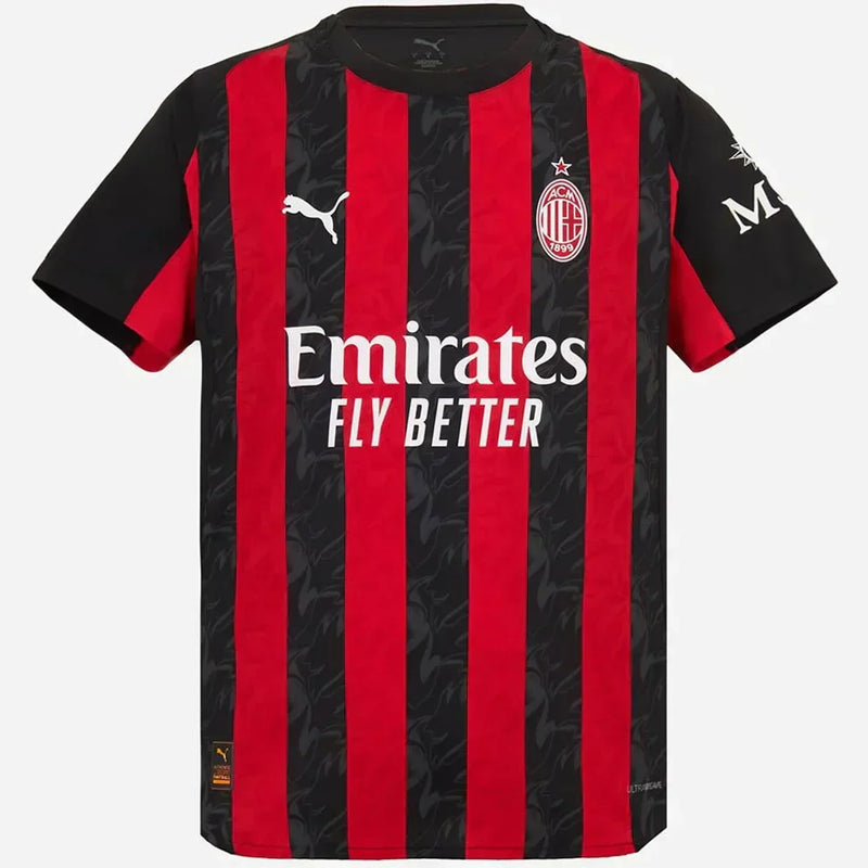 Camisa AC Milan I 25/26 Torcedor - Vermelha