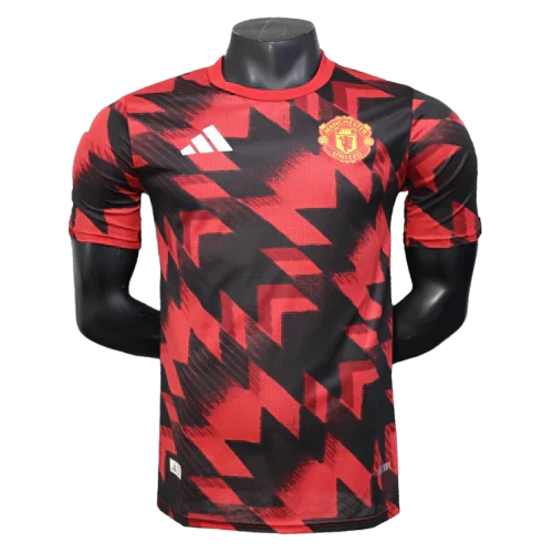 Camisa de treino Manchester United 25/26 - Vermelha - Versão Jogador