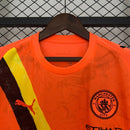 Camisa Manchester City III 25/26 Jogador - Laranja