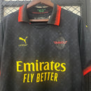 Camisa Milan 25/26 Co-Branded Edition - Preto