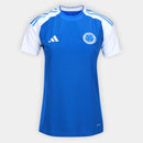 Camisa Cruzeiro I 25/26 Torcedor Adidas Feminina - Azul