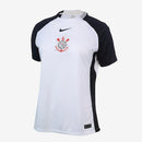 Camisa Corinthians I 2025/26 Torcedor Feminina - Branca