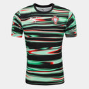 Camisa Seleção Portugal Pré Jogo 25/26 Torcedor Puma Masculina - Preto+verde