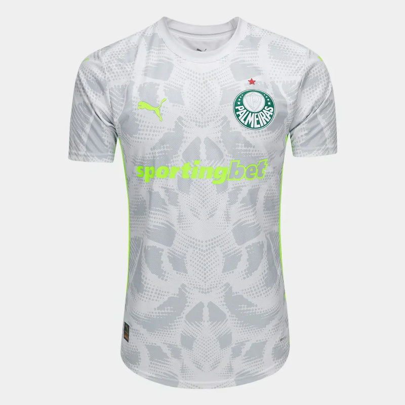 Camisa de Goleiro Palmeiras III 25/26 Torcedor Masculina - Cinza