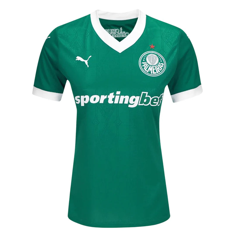 Camisa Palmeiras II 25/26 Torcedor Feminina - Verde