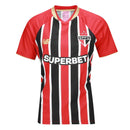 Camisa São Paulo II 25/26 Torcedor Feminina - Vermelho e Preta
