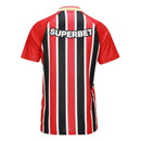 Camisa São Paulo II 25/26 Torcedor Feminina - Vermelho e Preta