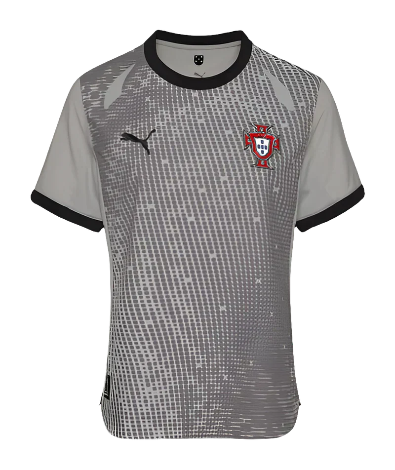 Camisa de Goleiro Portugal 25/26 - Cinza - Torcedor